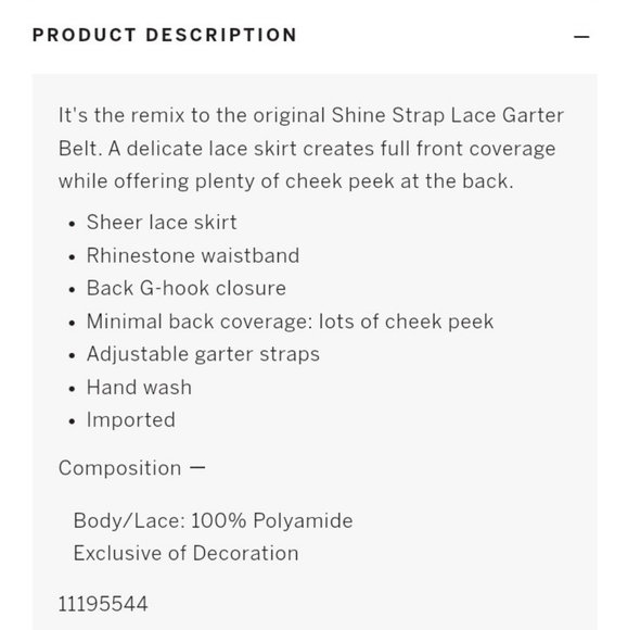 VS Lipstick Red Silver Rhinestone Shine Sheer Lace Skirt With Garters M/L NEW - Picture 4 of 10